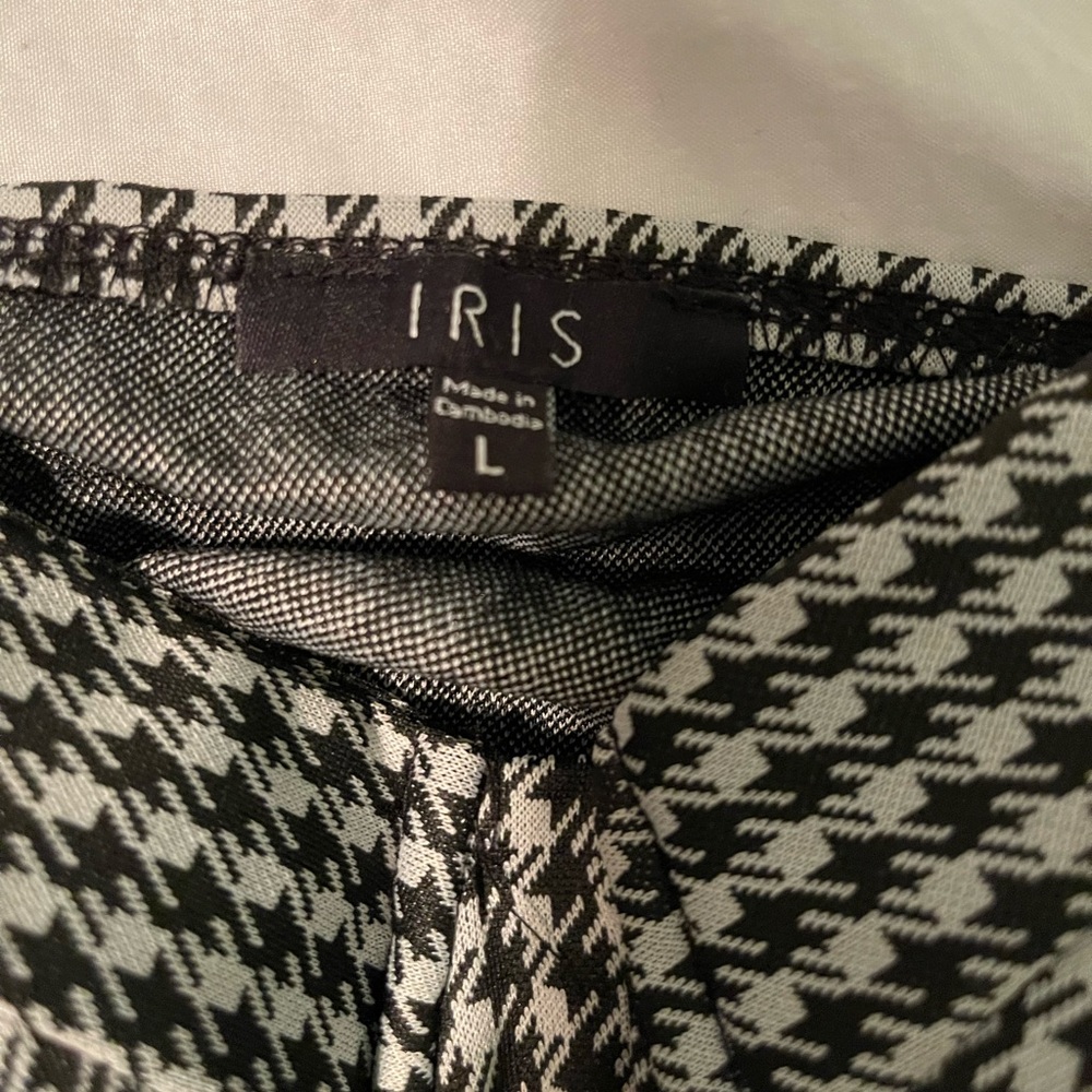 Houndstooth pattern bustier - Picture 2 of 2